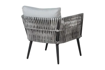 Preveza Loungegruppe 120 cm - Grå - Hagemøbler & utemiljø - Loungemøbler - Loungegrupper