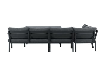Ramos Hjørnesofa - Svart/Grå - Hagemøbler & utemiljø - Loungemøbler - Loungegrupper