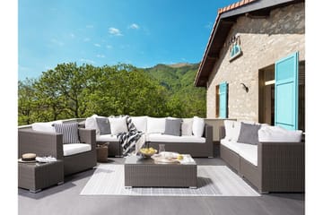 Reecer Loungegruppe - Grå - Hagemøbler & utemiljø - Loungemøbler - Loungegrupper