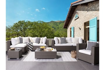 Reecer Loungegruppe - Grå - Hagemøbler & utemiljø - Loungemøbler - Loungegrupper