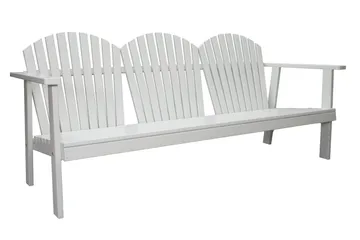 Rolston Loungesett - Hvit - Hagemøbler & utemiljø - Loungemøbler - Loungegrupper