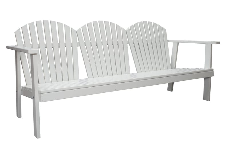 Rolston Loungesett - Hvit - Hagemøbler & utemiljø - Loungemøbler - Loungegrupper