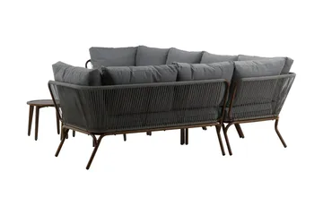 Roxo Hjørnesofa Brun - Venture Home - Hagemøbler & utemiljø - Loungemøbler - Loungegrupper