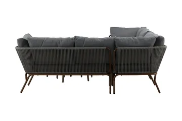 Roxo Hjørnesofa Brun - Venture Home - Hagemøbler & utemiljø - Loungemøbler - Loungegrupper