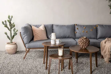 Roxo Hjørnesofa Brun - Venture Home - Hagemøbler & utemiljø - Loungemøbler - Loungegrupper