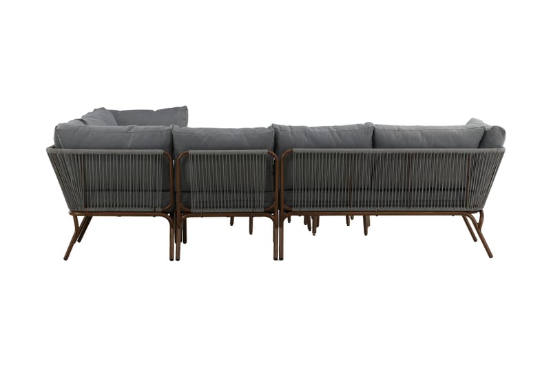 Roxo Hjørnesofa - Brun - Hagemøbler & utemiljø - Loungemøbler - Loungegrupper