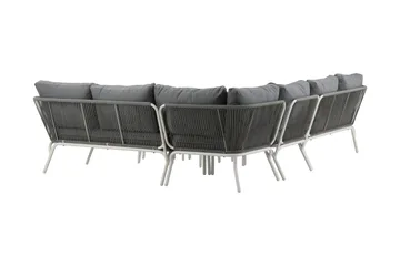 Roxo hjørnesofa hvit - Venture Home - Hagemøbler & utemiljø - Loungemøbler - Loungegrupper