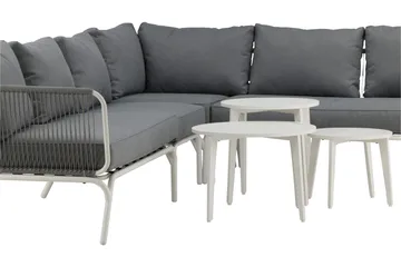 Roxo hjørnesofa hvit - Venture Home - Hagemøbler & utemiljø - Loungemøbler - Loungegrupper