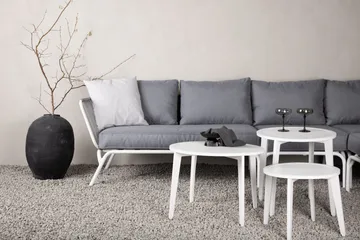 Roxo hjørnesofa hvit - Venture Home - Hagemøbler & utemiljø - Loungemøbler - Loungegrupper