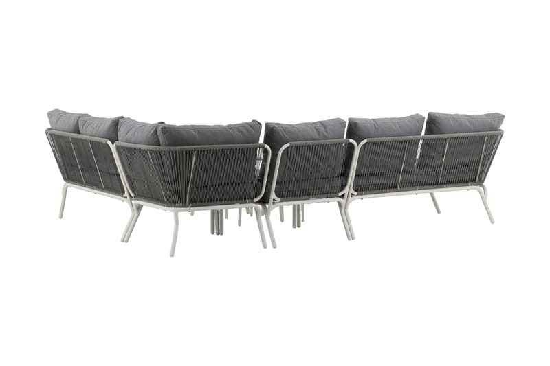 Roxo hjørnesofa hvit - Venture Home - Hagemøbler & utemiljø - Loungemøbler - Loungegrupper