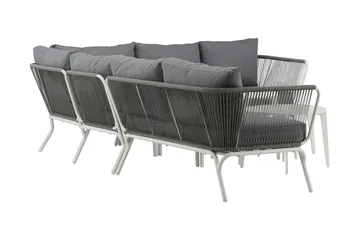 Roxo hjørnesofa hvit - Venture Home - Hagemøbler & utemiljø - Loungemøbler - Loungegrupper