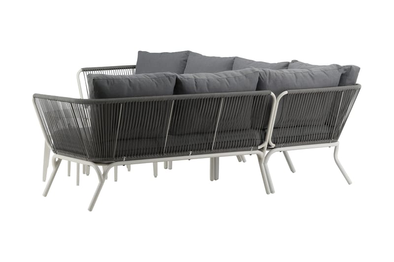 Roxo hjørnesofa hvit - Venture Home - Hagemøbler & utemiljø - Loungemøbler - Loungegrupper
