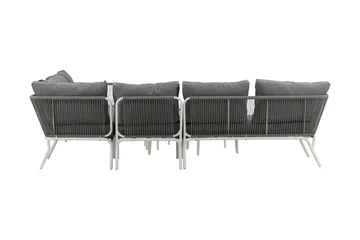 Roxo hjørnesofa hvit - Venture Home - Hagemøbler & utemiljø - Loungemøbler - Loungegrupper