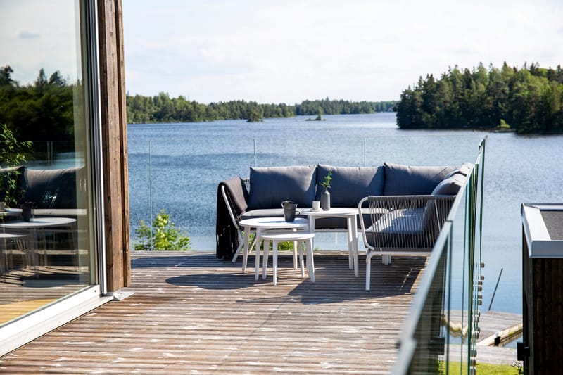 Roxo hjørnesofa hvit - Venture Home - Hagemøbler & utemiljø - Loungemøbler - Loungegrupper