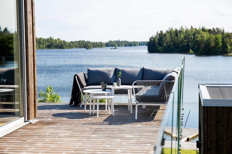 Roxo hjørnesofa hvit - Venture Home - Hagemøbler & utemiljø - Loungemøbler - Loungegrupper