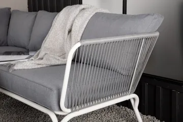 Roxo hjørnesofa hvit - Venture Home - Hagemøbler & utemiljø - Loungemøbler - Loungegrupper