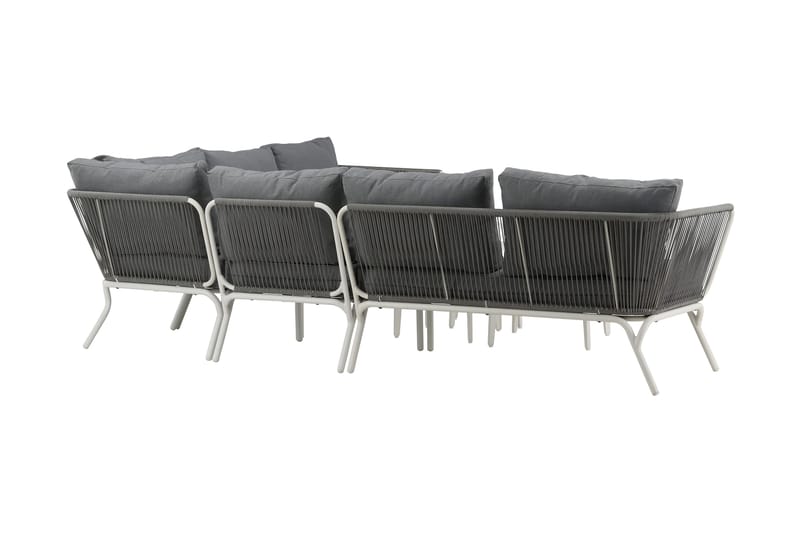 Roxo hjørnesofa hvit - Venture Home - Hagemøbler & utemiljø - Loungemøbler - Loungegrupper