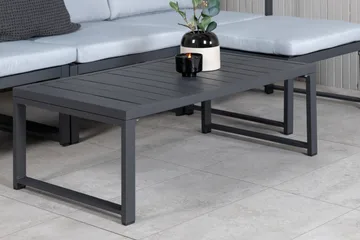 Salvador Loungegruppe - Grå/Svart - Hagemøbler & utemiljø - Loungemøbler - Loungegrupper