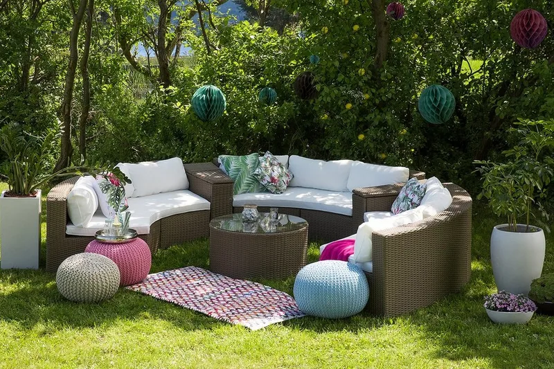 Severo Loungegruppe 102 cm - Brun - Hagemøbler & utemiljø - Loungemøbler - Loungegrupper