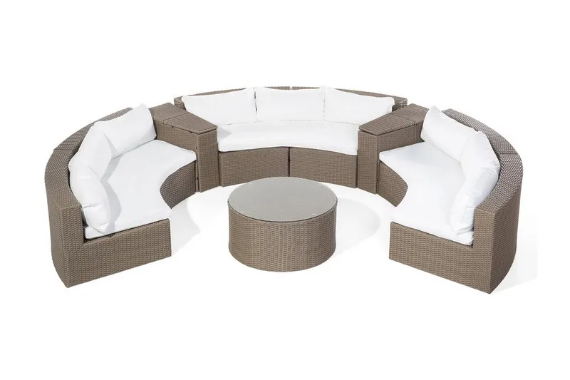 Severo Loungegruppe 102 cm, Brun