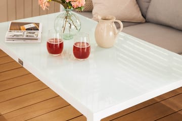 Sofagruppe Ariany - Hvit/Grå - Hagemøbler & utemiljø - Loungemøbler - Loungegrupper