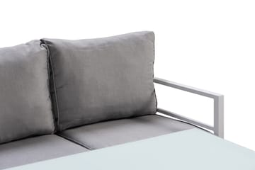Sofagruppe Ariany - Hvit/Grå - Hagemøbler & utemiljø - Loungemøbler - Loungegrupper