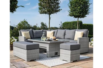 Sofagruppe Ascot Grå - Hagemøbler & utemiljø - Loungemøbler - Loungegrupper