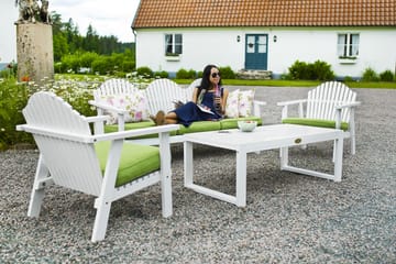 Sofagruppe Hillerstorp Gotland Bord+Bullerö Sofa+2 Lenestol - Hvit - Hagemøbler & utemiljø - Loungemøbler - Loungegrupper