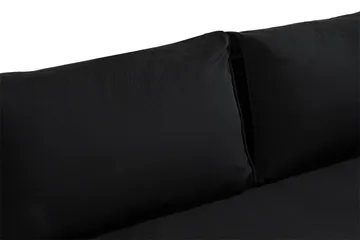 Sofagruppe Mendoza - Svart / svarte puter - Hagemøbler & utemiljø - Loungemøbler - Loungegrupper