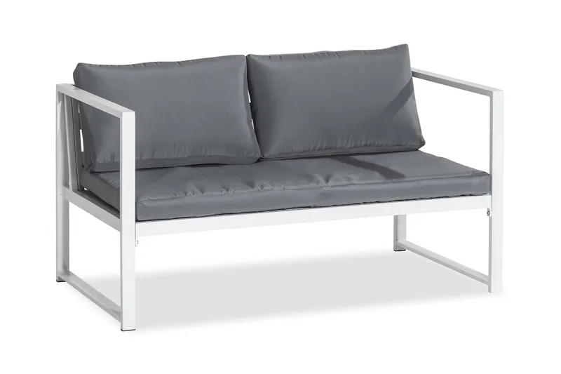 Sofagruppe Tunis - Hvit - Hagemøbler & utemiljø - Loungemøbler - Loungegrupper