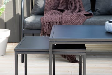 Sopot loungegruppe utendørs 4-seters - Svart - Hagemøbler & utemiljø - Loungemøbler - Loungegrupper