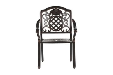 Stol Brette 4-pk - Brun - Hagemøbler & utemiljø - Loungemøbler - Loungegrupper