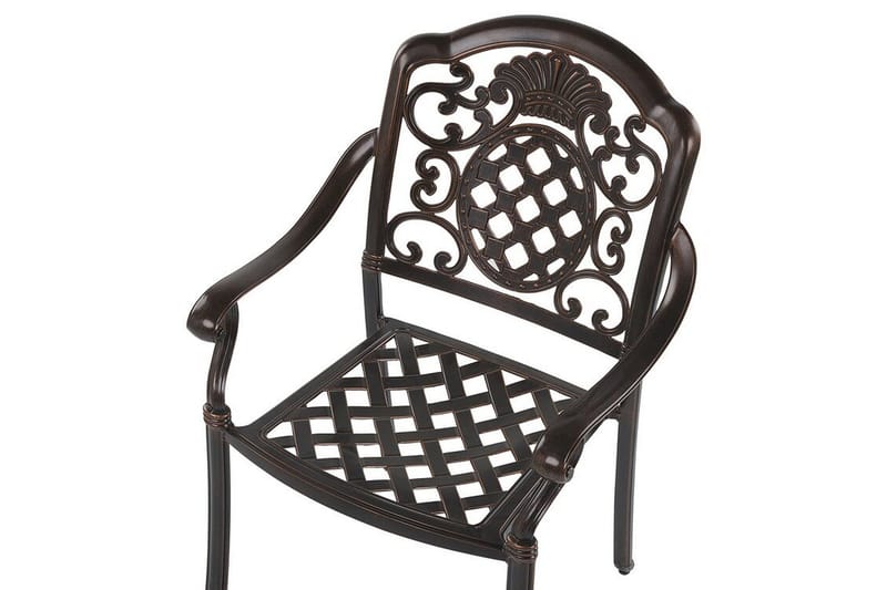 Stol Brette 4-pk - Brun - Hagemøbler & utemiljø - Balkong & terrasse - Balkongmøbler - Balkongstoler