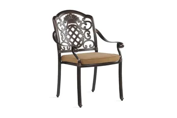 Stol Brette 4-pk - Brun - Hagemøbler & utemiljø - Balkong & terrasse - Balkongmøbler - Balkongstoler