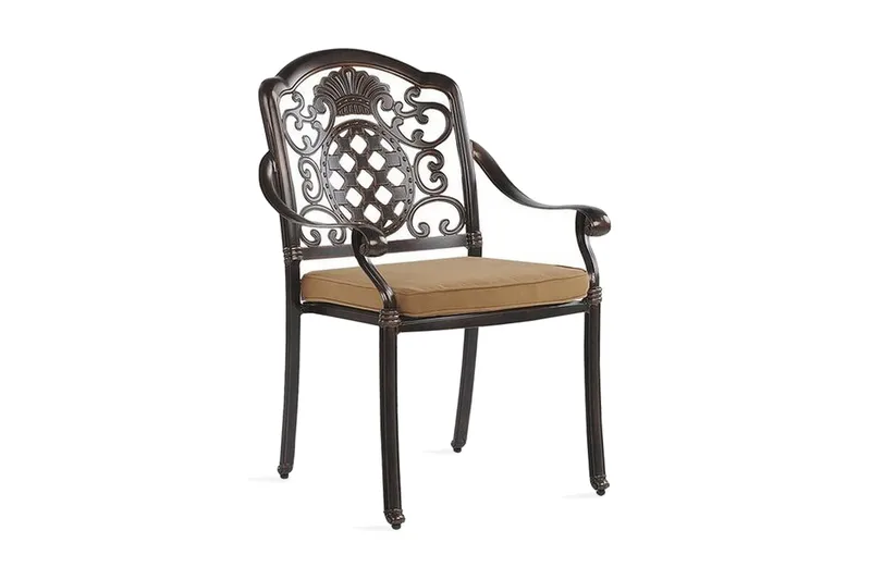 Stol Brette 4-pk, Brun