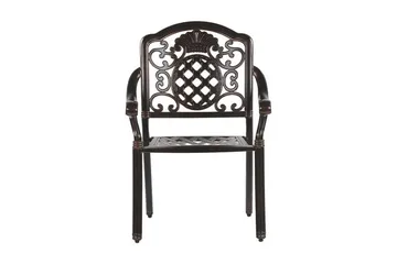 Stol Brette 4-pk - Brun - Hagemøbler & utemiljø - Balkong & terrasse - Balkongmøbler - Balkongstoler