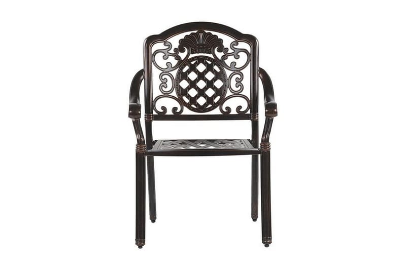 Stol Brette 4-pk - Brun - Hagemøbler & utemiljø - Balkong & terrasse - Balkongmøbler - Balkongstoler