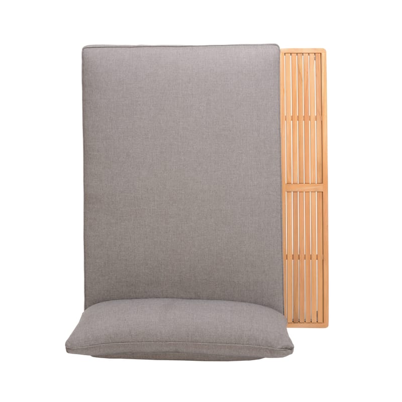 TOPAZ Sett Dagbedd + 2-seter sofa + sofabord 73 cm - Magnesiumgrå - Hagemøbler & utemiljø - Loungemøbler - Loungegrupper