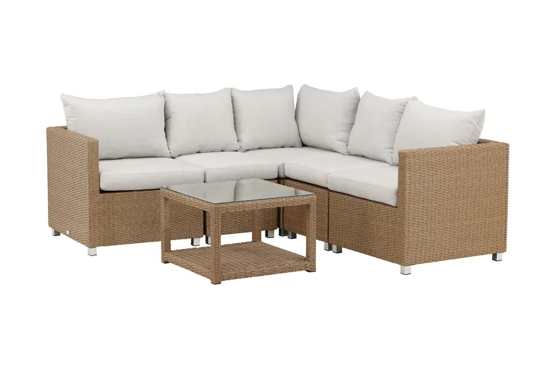 Vamos Loungegruppe, Beige/Natur
