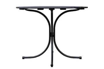 Vaxholm Spisegruppe Rund - Kaffesvart/Grå - Hagemøbler & utemiljø - Loungemøbler - Loungegrupper