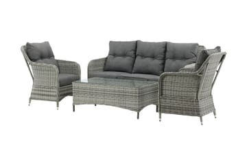 Vikelund Loungegruppe - Grå - Hagem�øbler & utemiljø - Loungemøbler - Loungegrupper