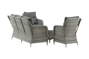 Vikelund loungegruppe utendørs - Grå - Hagemøbler & utemiljø - Loungemøbler - Loungegrupper