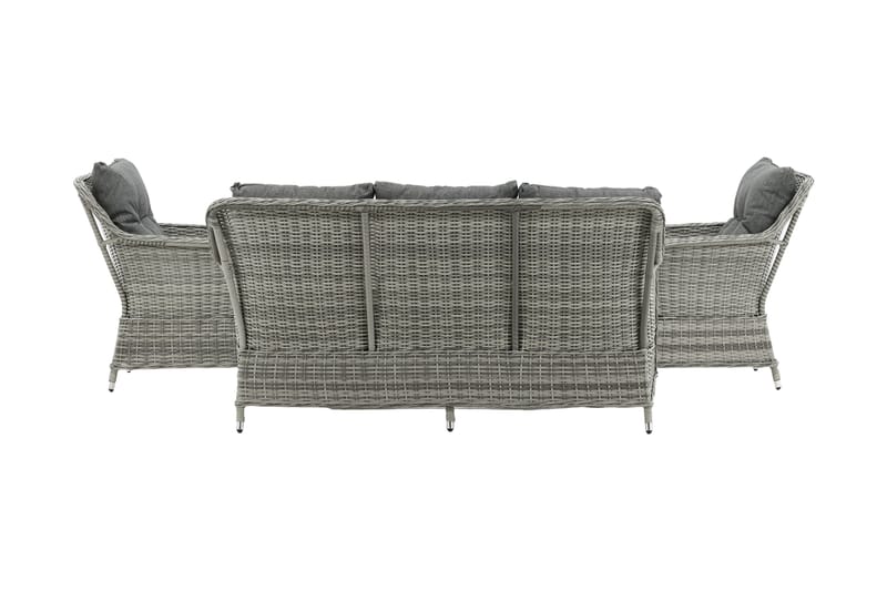 Vikelund loungegruppe utendørs - Grå - Hagemøbler & utemiljø - Loungemøbler - Loungegrupper