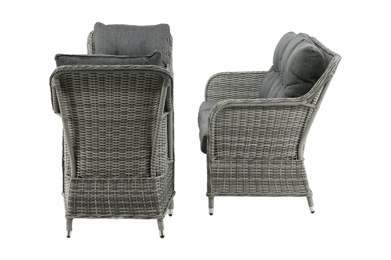 Vikelund loungegruppe utendørs - Grå - Hagemøbler & utemiljø - Loungemøbler - Loungegrupper