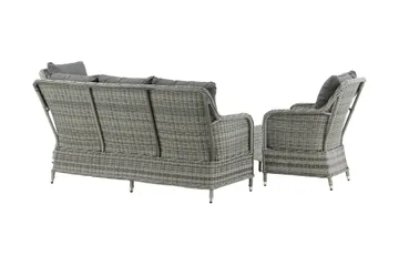 Vikelund loungegruppe utendørs - Grå - Hagemøbler & utemiljø - Loungemøbler - Loungegrupper