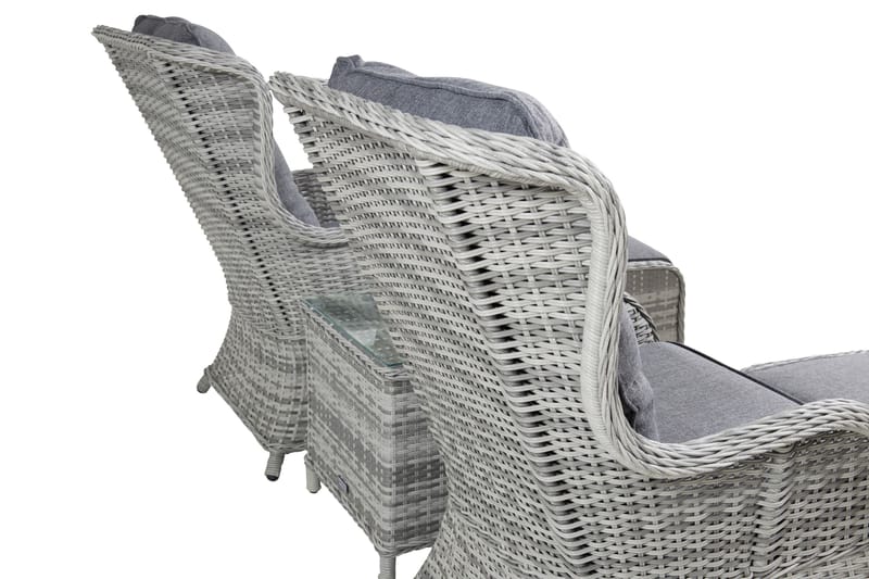 Vikelund loungegruppe utendørs - Grå - Hagemøbler & utemiljø - Loungemøbler - Loungegrupper