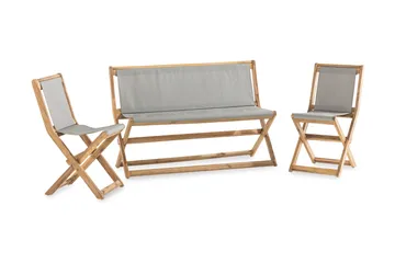 Vikning Sofagruppe - Akasie - Hagemøbler & utemiljø - Loungemøbler - Loungegrupper