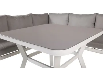 Virya Hjørneloungegruppe med Puter Grå - Venture Home - Hagemøbler & utemiljø - Loungemøbler - Loungegrupper