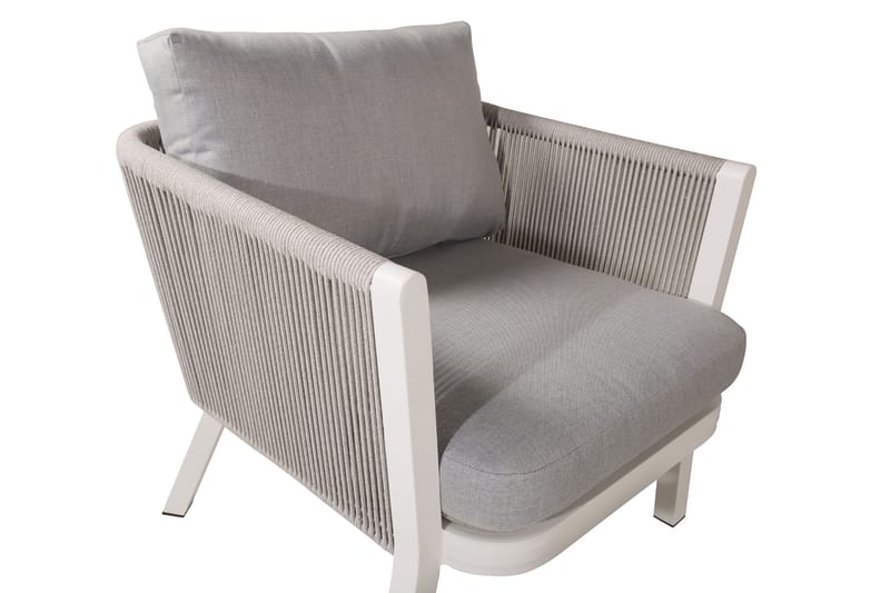 Virya Loungegruppe 4-seters - Hvit - Hagemøbler & utemiljø - Loungemøbler - Loungegrupper