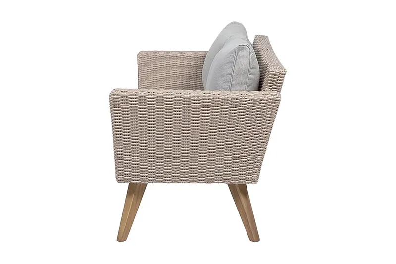 Vittoria Loungegruppe 91 cm - Brun - Hagemøbler & utemiljø - Loungemøbler - Loungegrupper